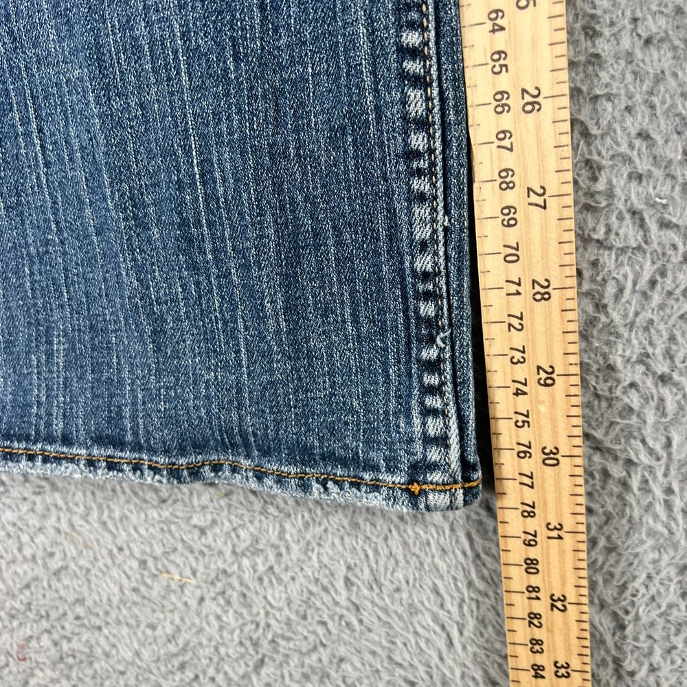 Y2K Silver Jeans Julia Bootcut Jeans Womens 30x32 Blue Dark Wash Stretch Denim - Picture 4 of 13